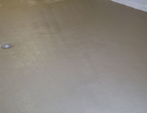 Cement Garage Floor